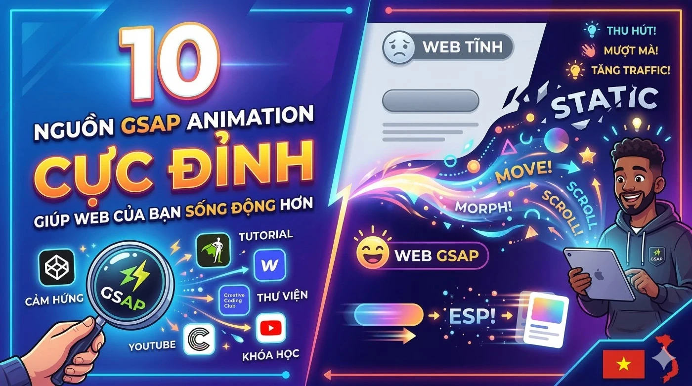 10 nguon gsap animation cuc dinh cho front end